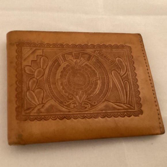 Vintage Mexico leather wallet - Picture 2 of 9